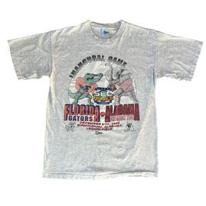 1992 Vintage Florida Gators Alabama Crimson Tide SEC Football Inaugural Game L